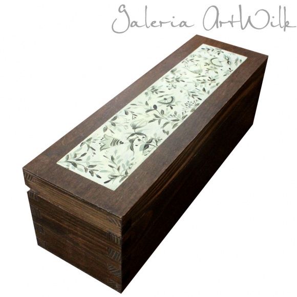Pudełko drewniane - "Italiana"
